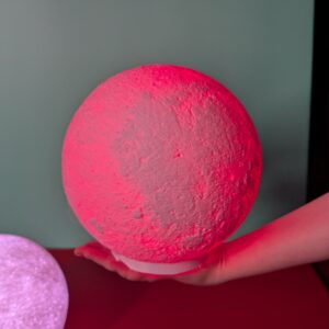 LED Moon Night Light for Kids – Colour Changing Bedroom Lamp (20cm)