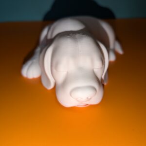 Peaceful Dog (Paint Your Own) Model